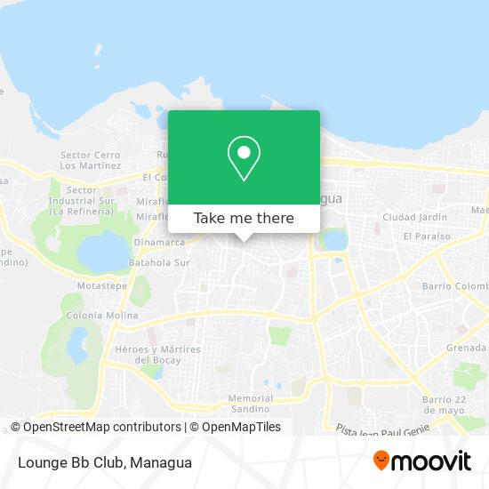 Lounge Bb Club map