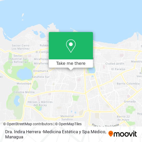 Dra. Indira Herrera -Medicina Estética y Spa Médico map