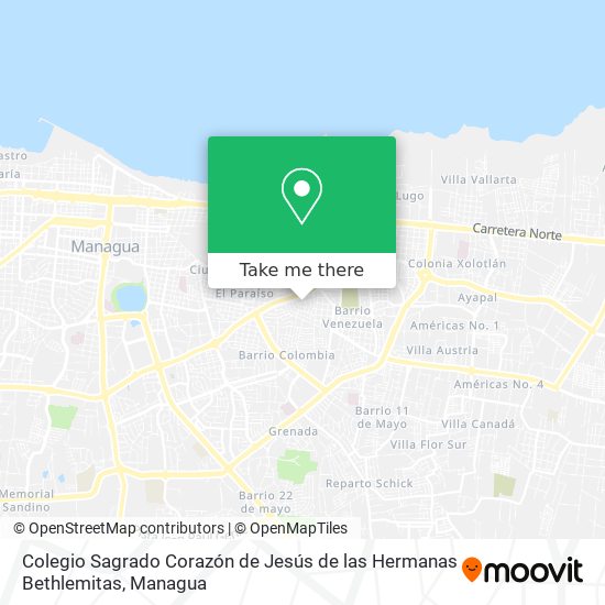 Colegio Sagrado Corazón de Jesús de las Hermanas Bethlemitas map