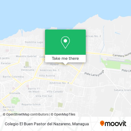 Mapa de Colegio El Buen Pastor del Nazareno