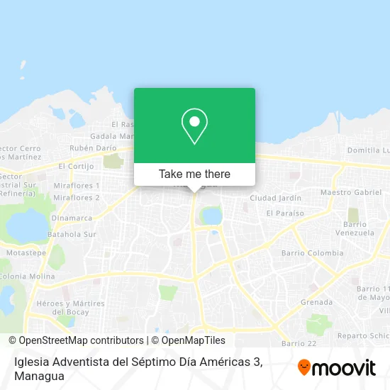 Mapa de Iglesia Adventista del Séptimo Día Américas 3