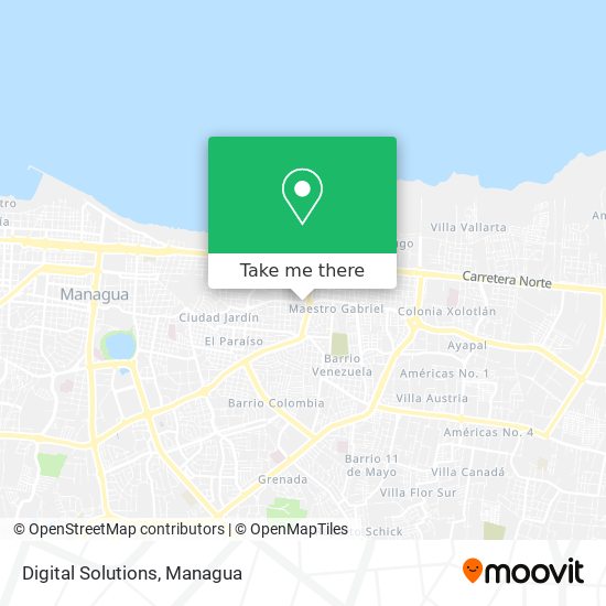 Digital Solutions map