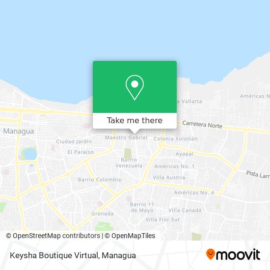 Keysha Boutique Virtual map