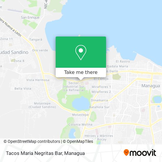 Tacos Maria Negritas Bar map