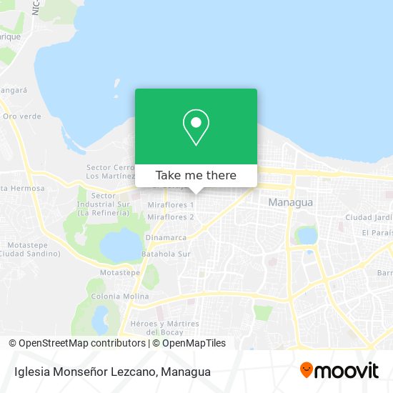 Iglesia Monseñor Lezcano map