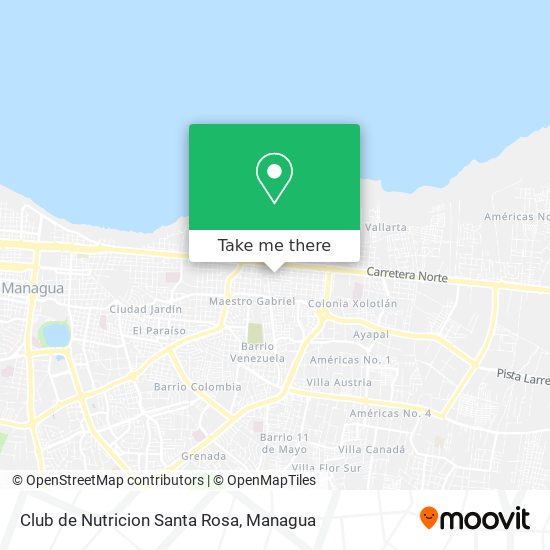 Club de Nutricion Santa Rosa map