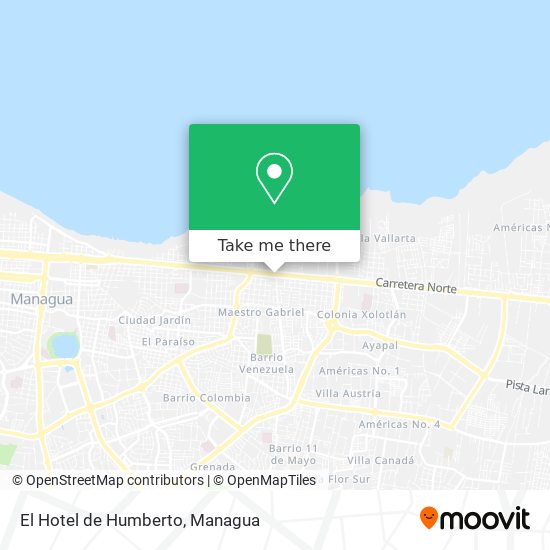 El Hotel de Humberto map