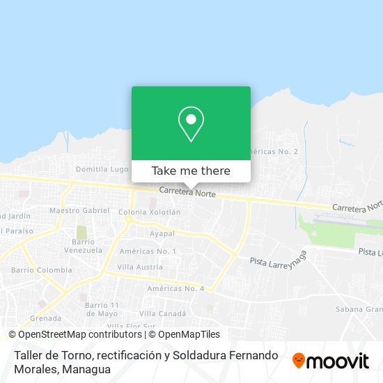 Taller de Torno, rectificación y Soldadura Fernando Morales map