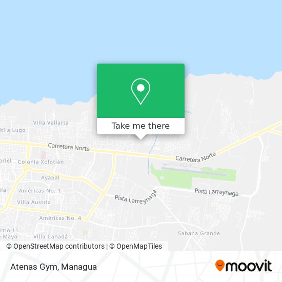 Atenas Gym map