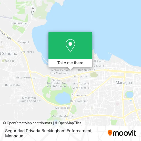 Mapa de Seguridad Privada Buckingham Enforcement