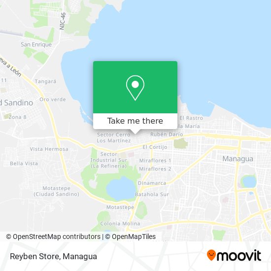 Reyben Store map