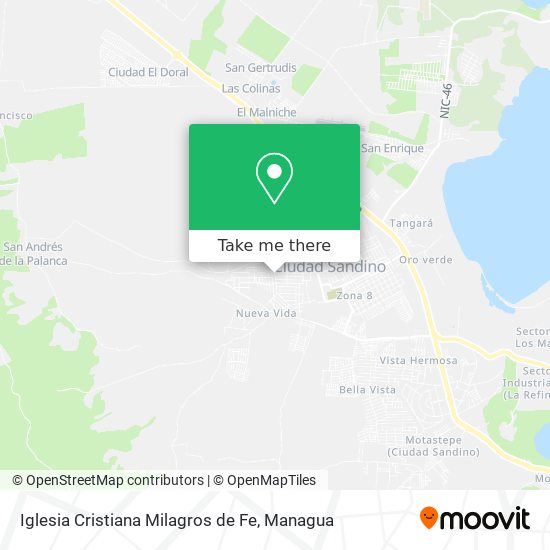 Iglesia Cristiana Milagros de Fe map