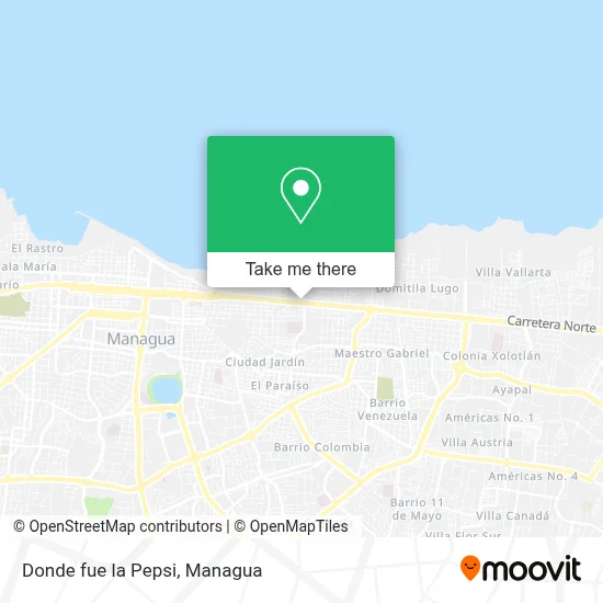 Donde fue la Pepsi map