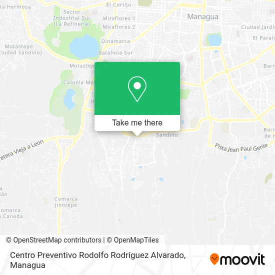 Centro Preventivo Rodolfo Rodríguez Alvarado map