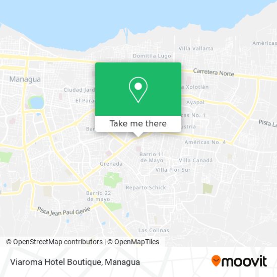 Viaroma Hotel Boutique map