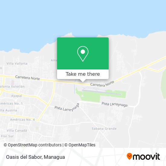 Mapa de Oasis del Sabor