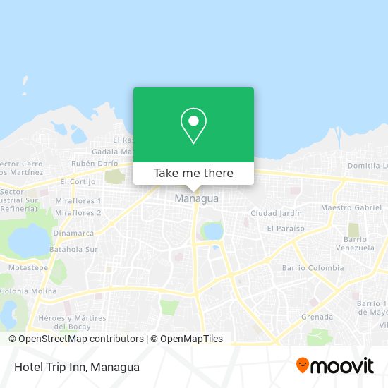 Hotel Trip Inn map