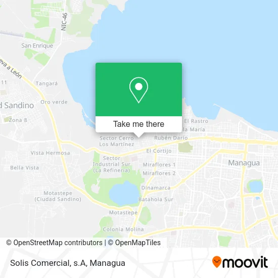 Solis Comercial, s.A map