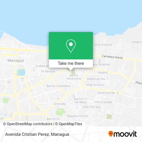 Avenida Cristian Perez map