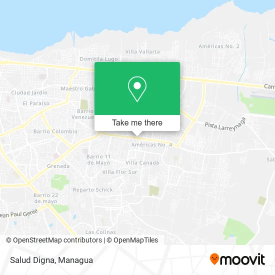 Salud Digna map