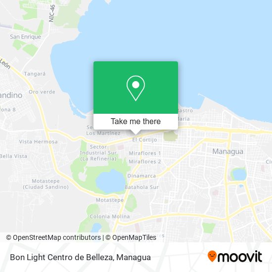 Bon Light Centro de Belleza map