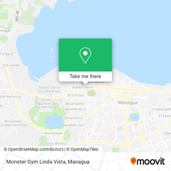 Monster Gym Linda Vista map