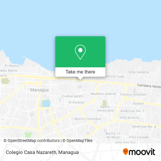 Colegio Casa Nazareth map