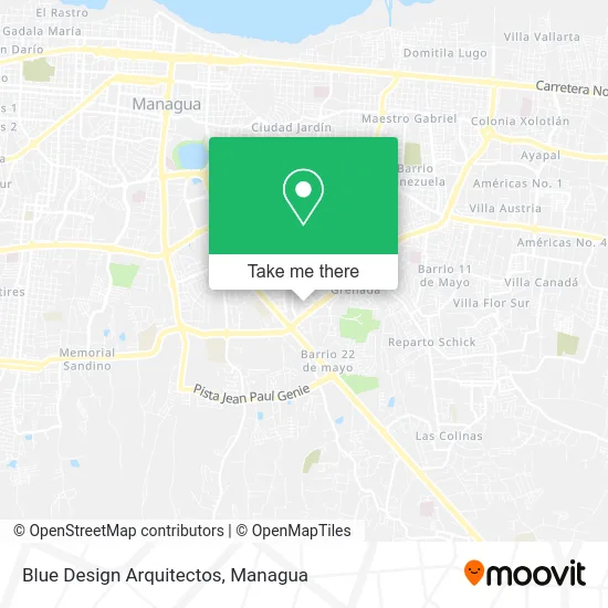 Blue Design Arquitectos map