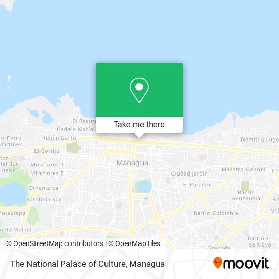 The National Palace of Culture map