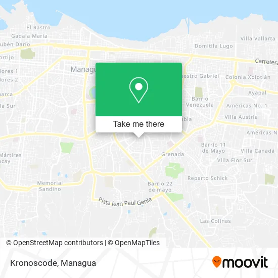 Mapa de Kronoscode