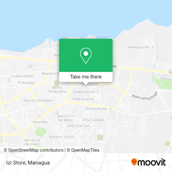 Izi Store map
