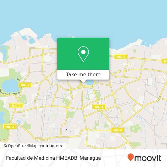 Facultad de Medicina HMEADB map
