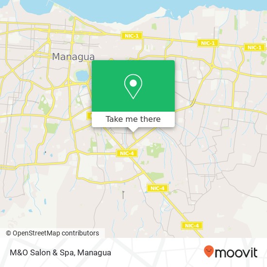 M&O Salon & Spa map