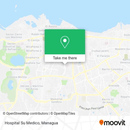 Mapa de Hospital Su Medico