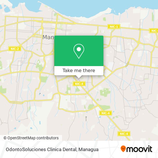 Mapa de OdontoSoluciones Clinica Dental