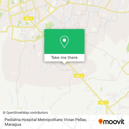 Pediatria Hospital Metropolitano Vivian Pellas map