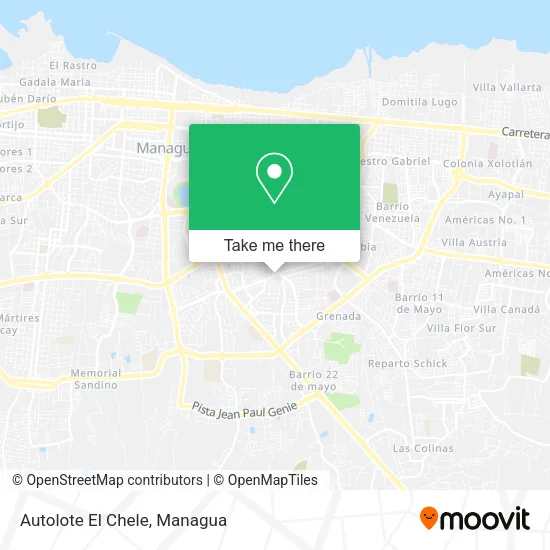 Autolote El Chele map