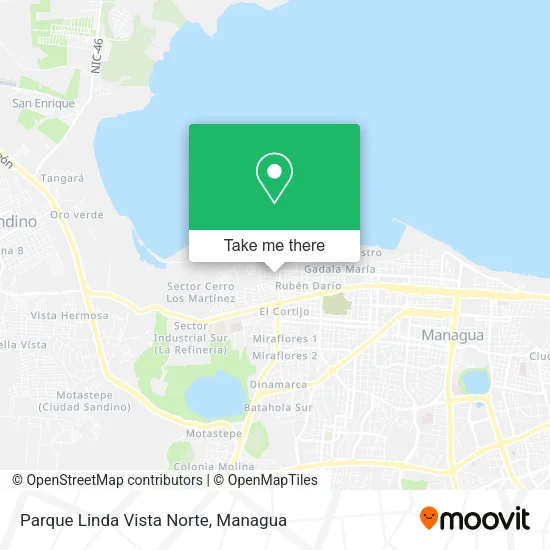 Parque Linda Vista Norte map