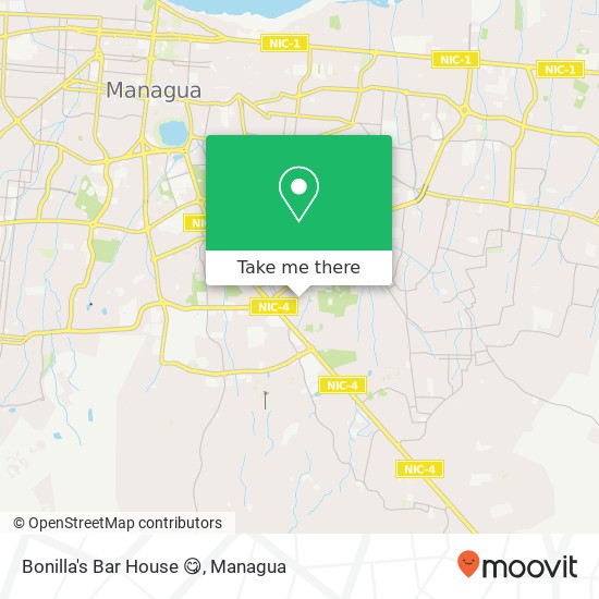 Bonilla's Bar House 😋 map