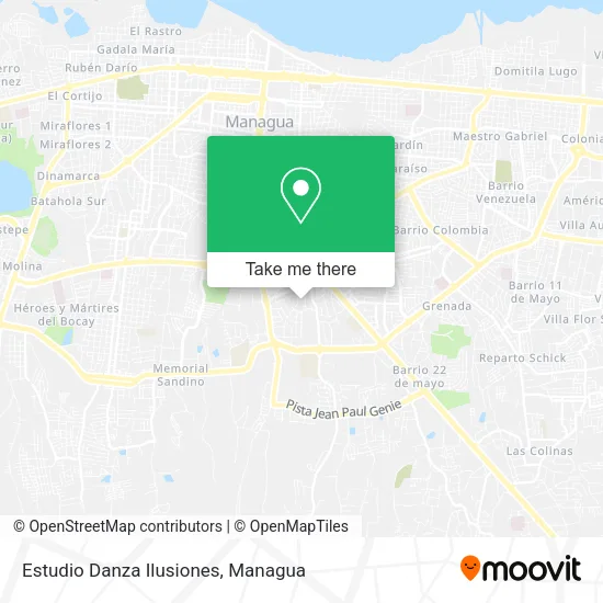 Estudio Danza Ilusiones map