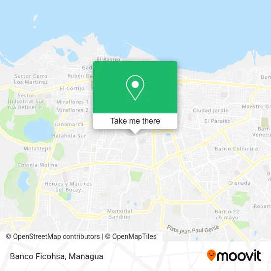 Banco Ficohsa map