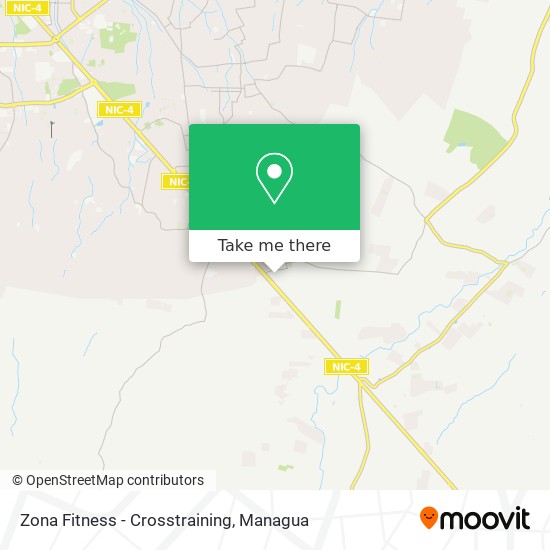 Zona Fitness - Crosstraining map