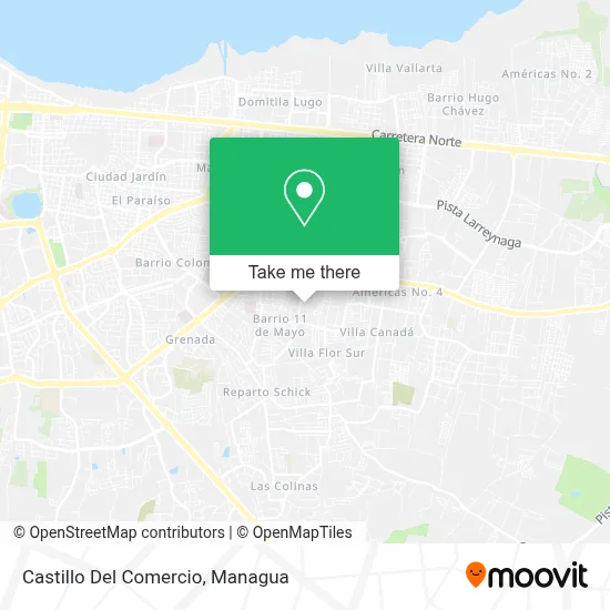 Castillo Del Comercio map