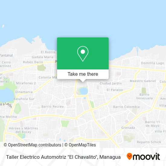 Taller Electrico Automotriz "El Chavalito" map