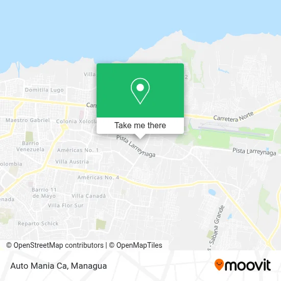 Auto Mania Ca map