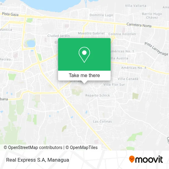 Real Express S.A map