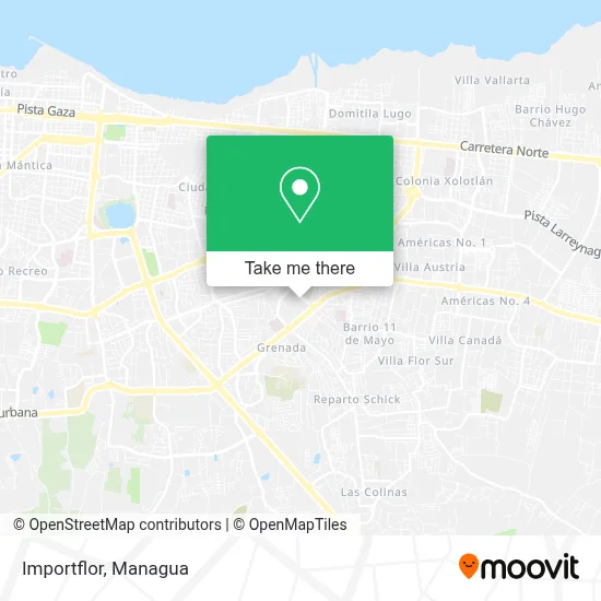 Importflor map