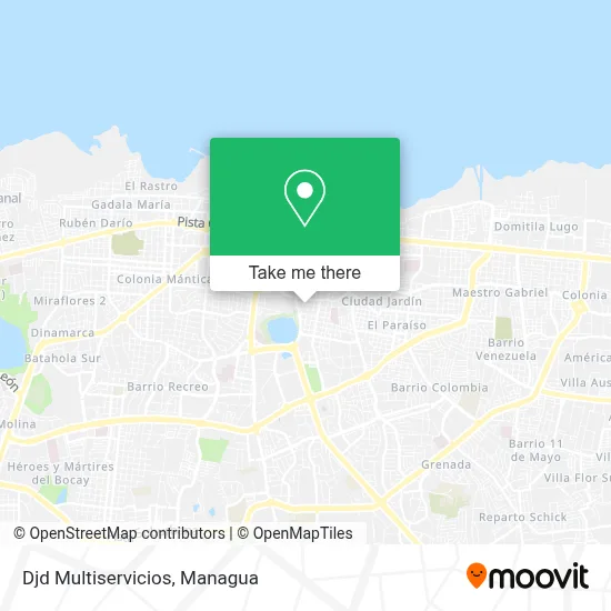 Djd Multiservicios map
