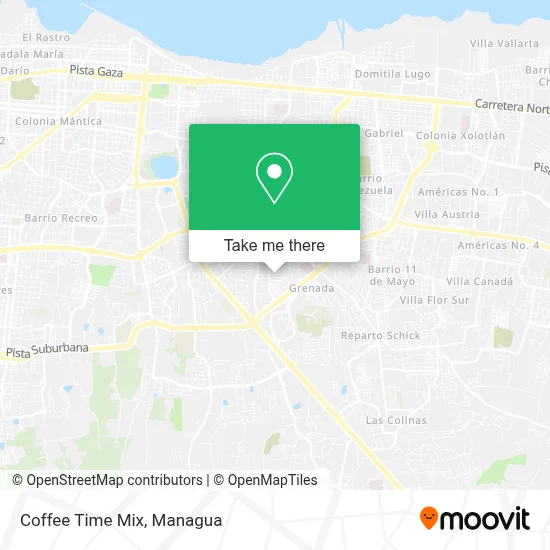 Coffee Time Mix map