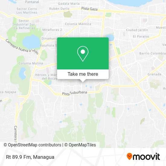 Rt 89.9 Fm map